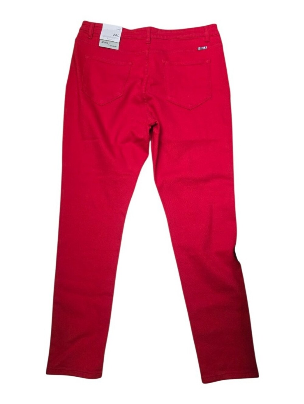 Kancan Bright Red Slim Jeans, Size 2XL, NWT - Picture 2 of 6